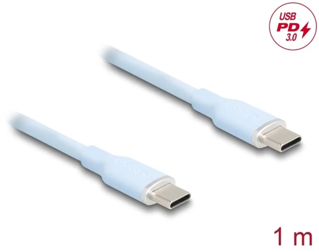 Delock USB-C Kabel 60W 1m