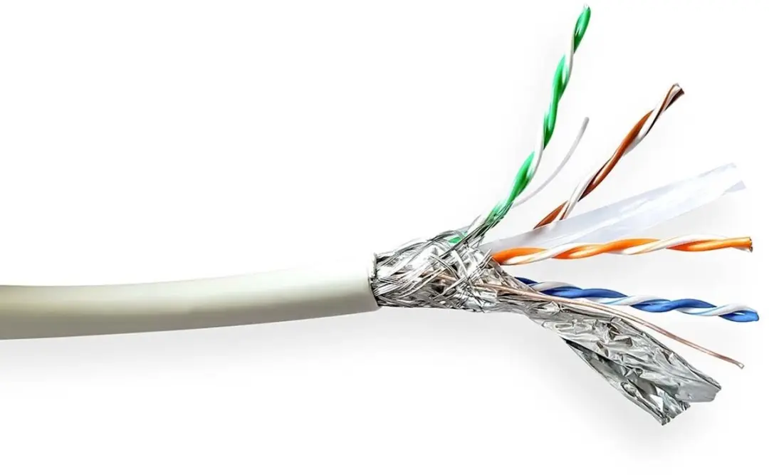 Nedis CAT6a Netwerk Kabel Rol 305m - Grijs