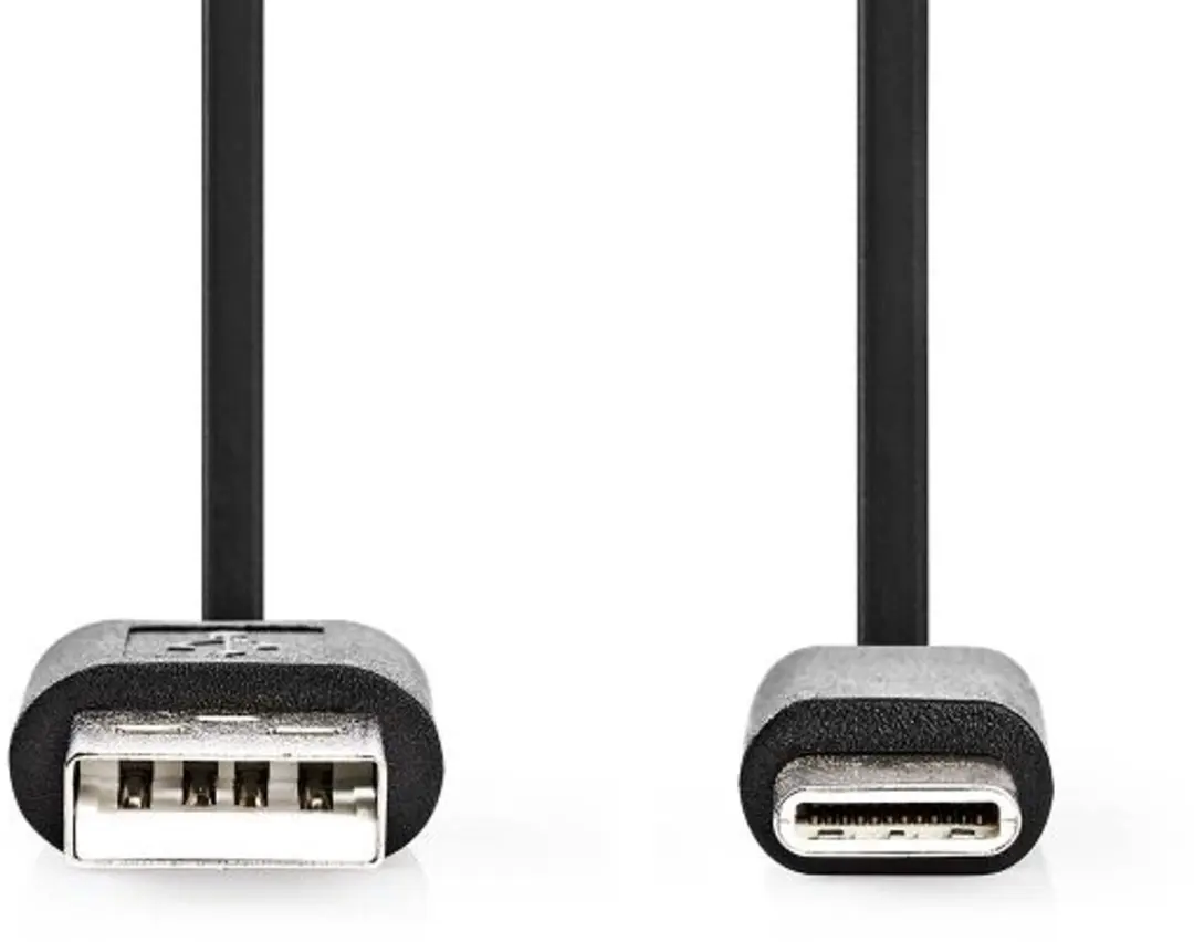 Nedis USB 2.0 USB-A naar USB-C Kabel 15W 2m - Zwart - afbeelding 6 van 6