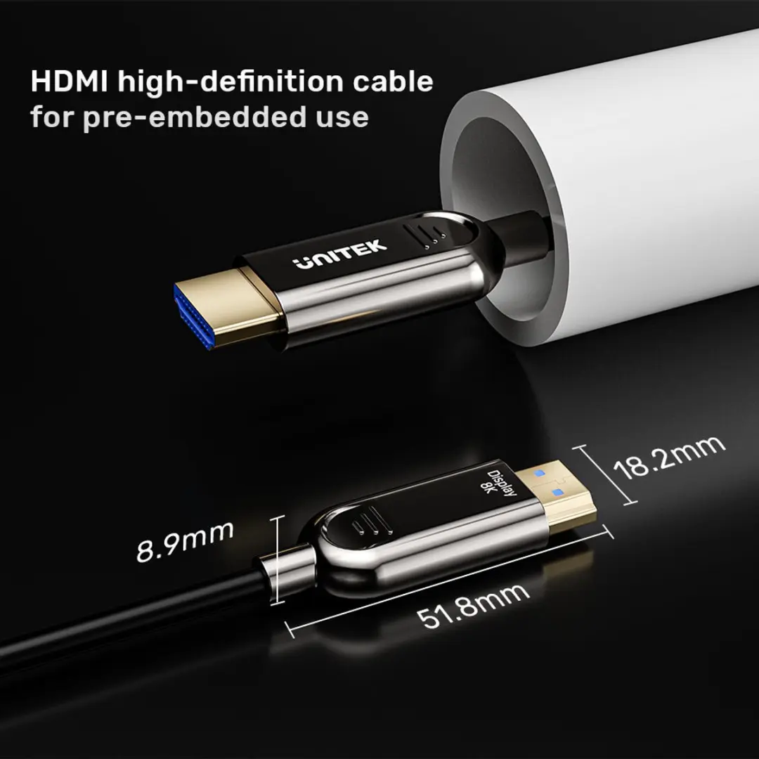 UNITEK C11085GY01-15M HDMI Kabel 30m - Zwart