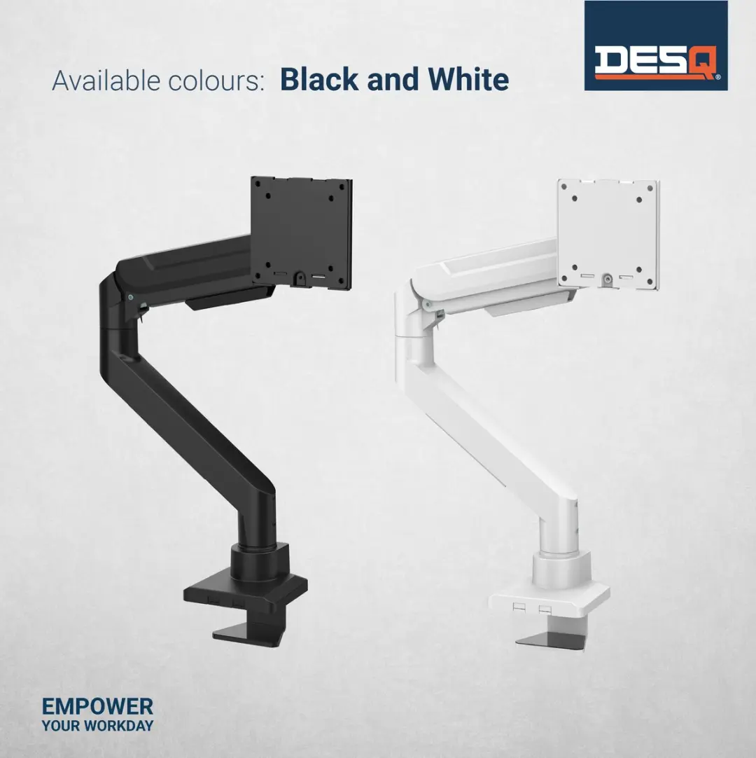 Desq Monitor Arm Gasveer 1764.09 - 17-49" - Zwart - afbeelding 6 van 6