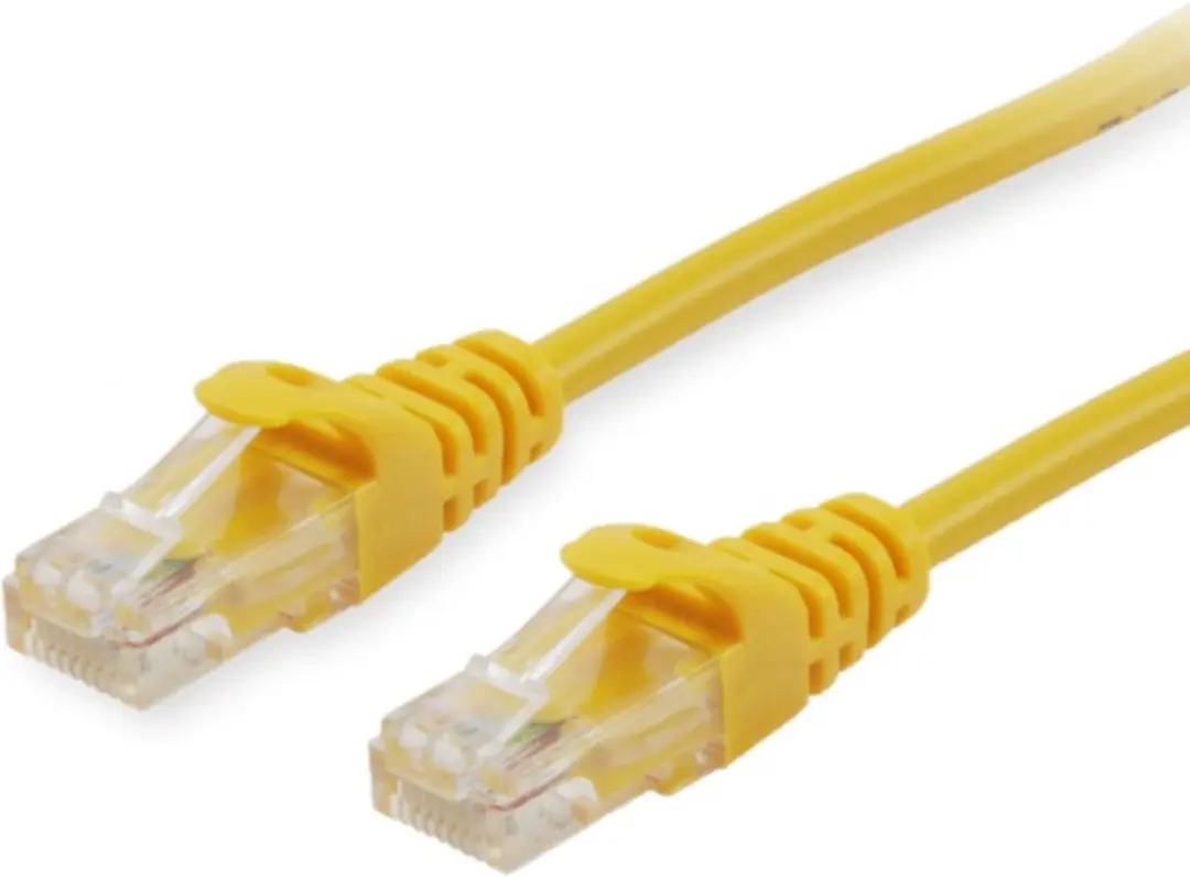 Equip 603161 Netwerkkabel Cat6a Geel 0,15m