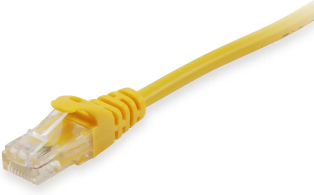Equip 603161 Netwerkkabel Cat6a Geel 0,15m