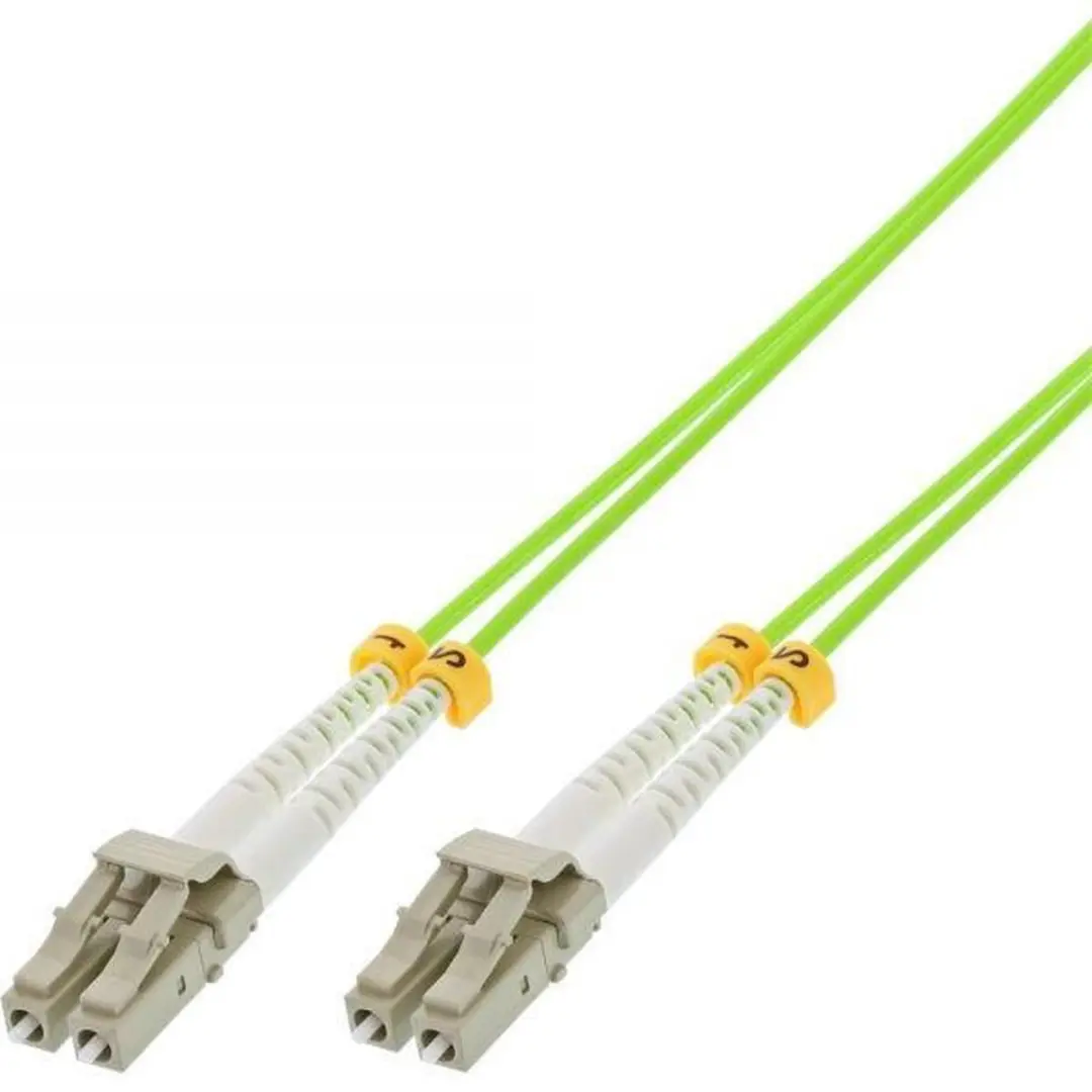 InLine LC Duplex OM5 Glasvezelkabel - Groen - 5m