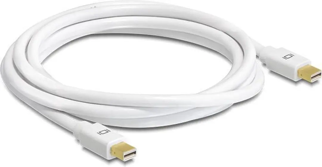 Delock Mini DisplayPort Kabel 1.2 - 0,5m - Wit