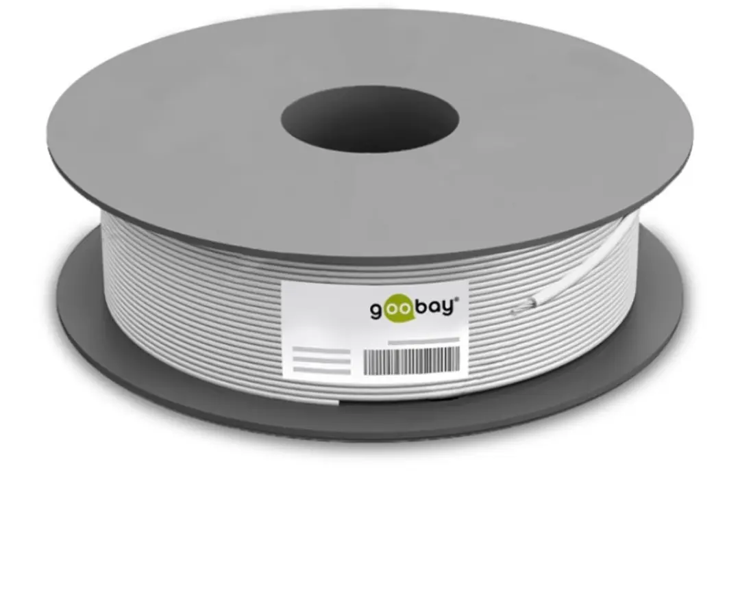 Goobay CAT 5e U/UTP Netwerkkabel - Grijs