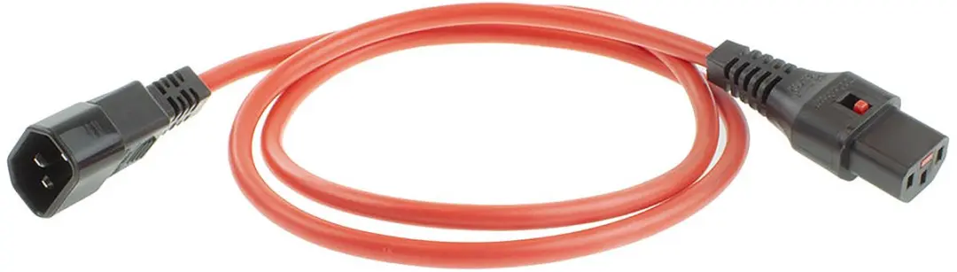 ACT PC1385 AK5193 Netsnoer C13-C14 1m - Rood