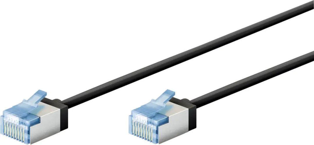 Goobay UFTP CAT6a Netwerkkabel LSZH - 15m - Zwart