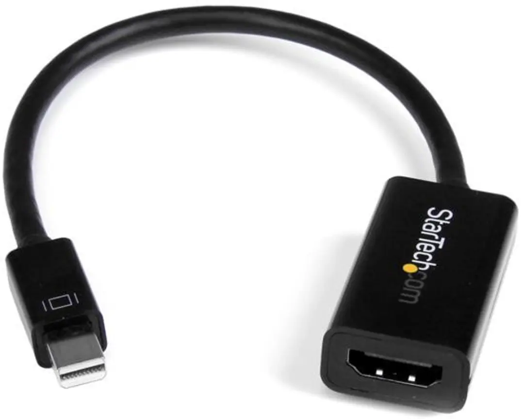 Startech MDP2HD4KS Mini DisplayPort naar HDMI Converter - Zwart