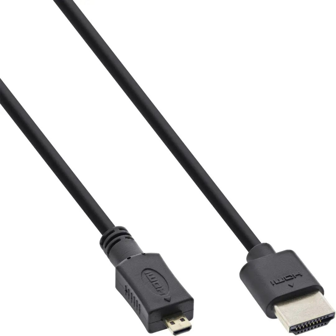 InLine Micro HDMI Kabel 2.0 0,30m