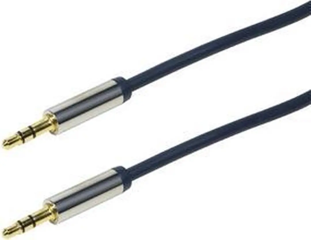 Logilink CA10500 Audiokabel 3.5mm - 5m - Blauw