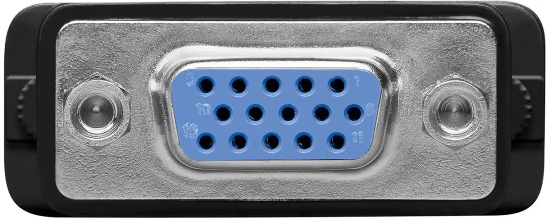 Goobay DVI-A naar VGA Adapter 12+5 naar 15-pin - Zwart