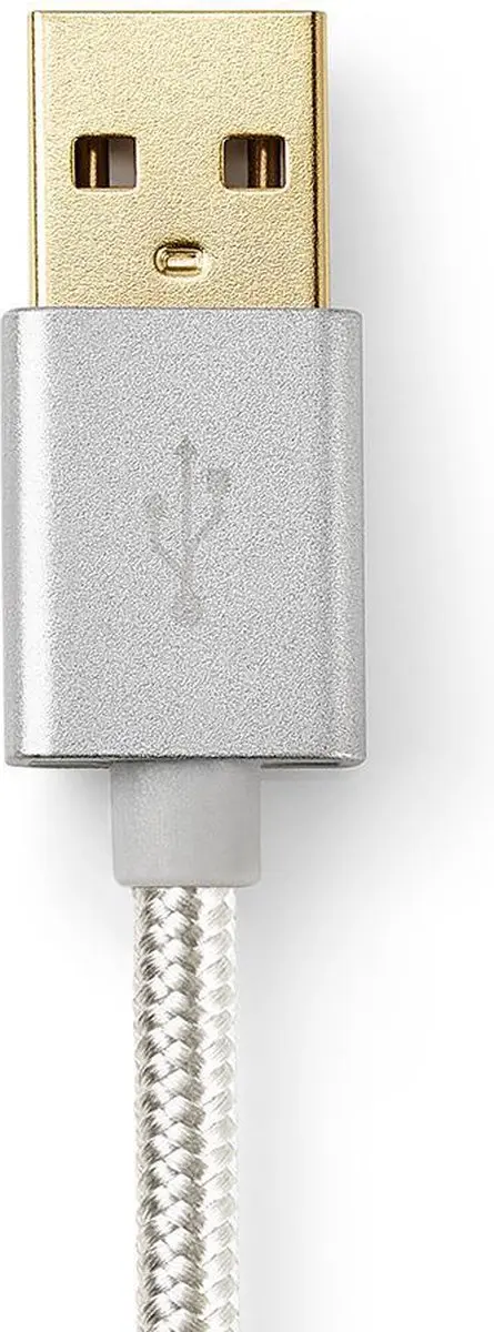 Nedis USB 2.0 A-B Kabel 2m - Verguld - 10W/480Mbps