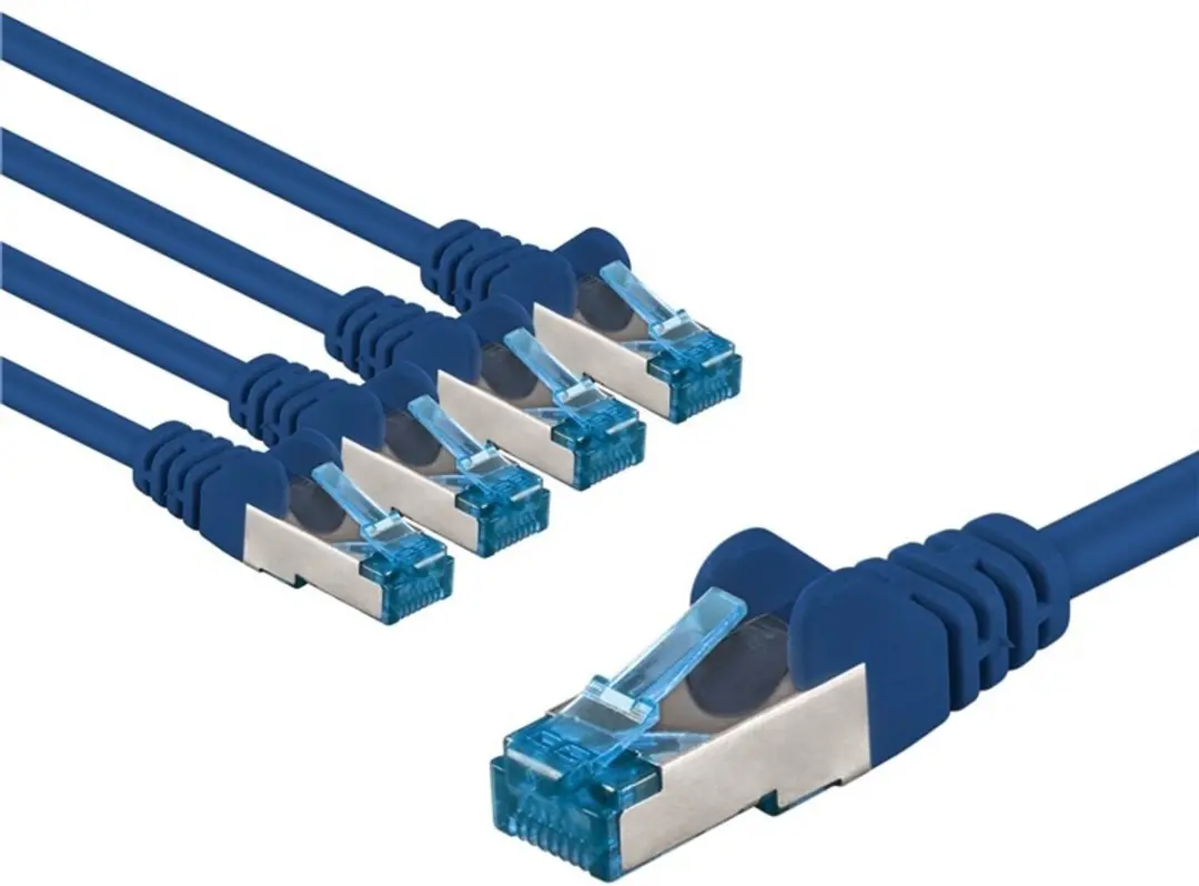 Goobay CAT 6A Patchkabel S/FTP 5m