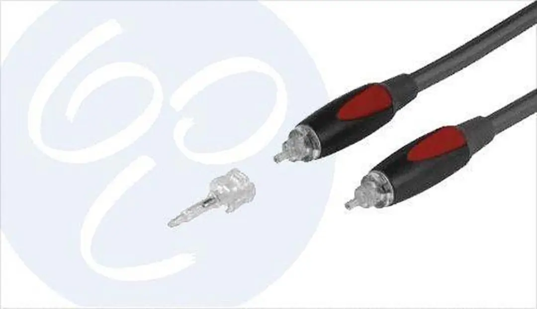 Hama Odt 2x Verbindingskabel 0.75m - Zwart