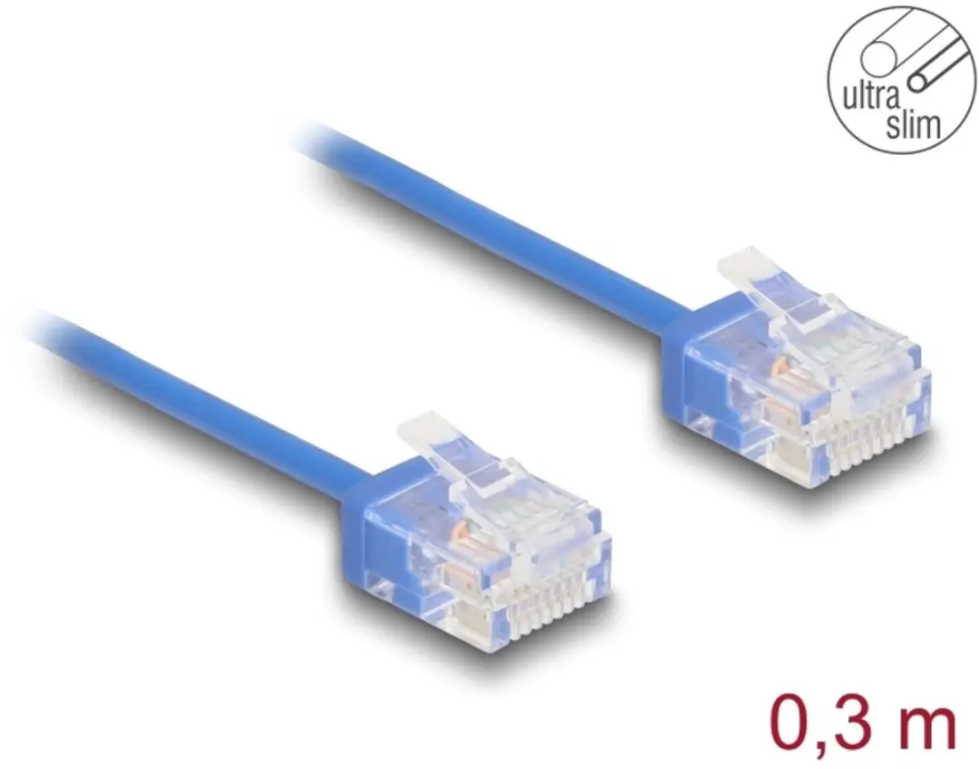 Delock RJ45 Cat.6 UTP Kabel 0.3m