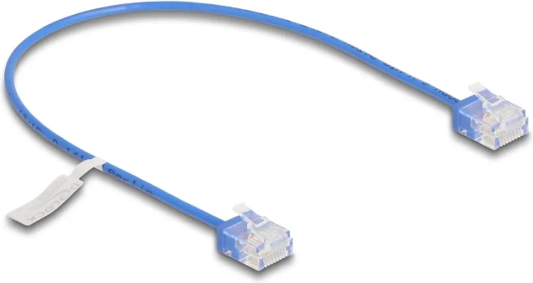 Delock RJ45 Cat.6 UTP Kabel 0.3m - Blauw