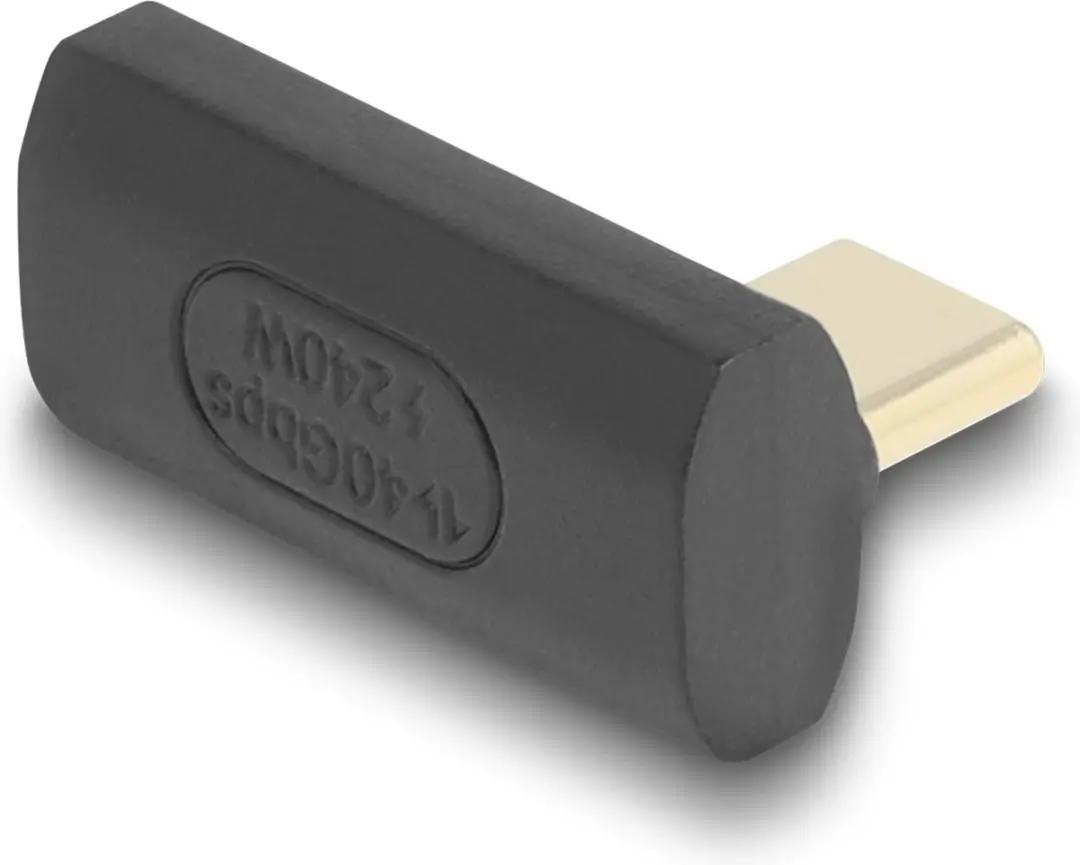 Delock USB-C Adapter 40Gbps 240W 8K60Hz - Antraciet