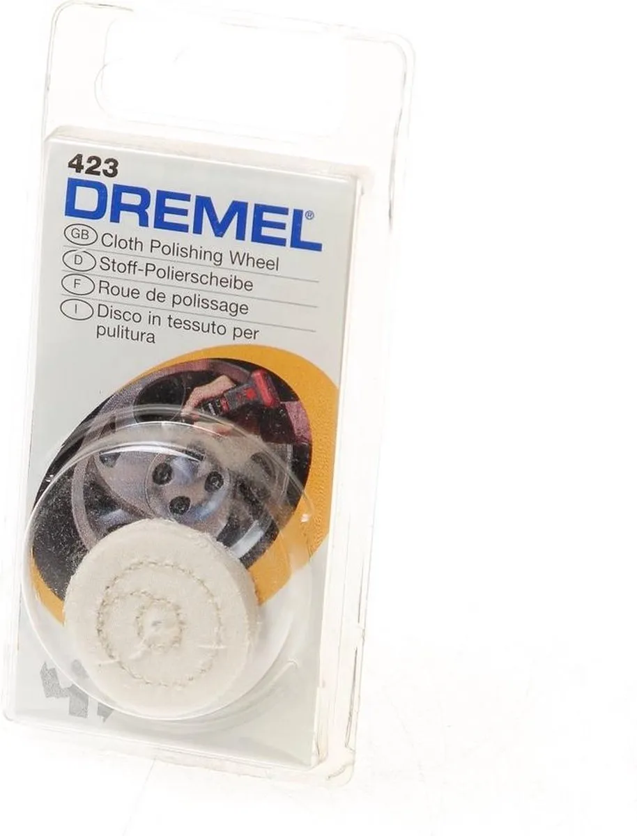 Dremel EZ SpeedClic: polijstschijf. - 423S
