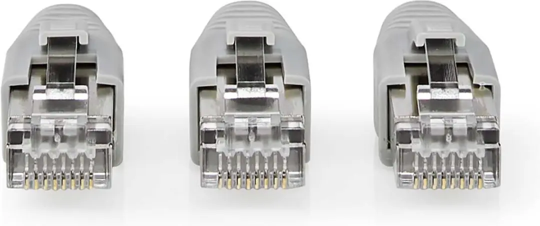 Nedis RJ45 Pass Through FTP CAT6 Connector - Verguld - 10 Stuks