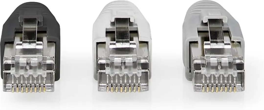Nedis RJ45 Pass Through FTP CAT6 Connector - Verguld - 10 Stuks