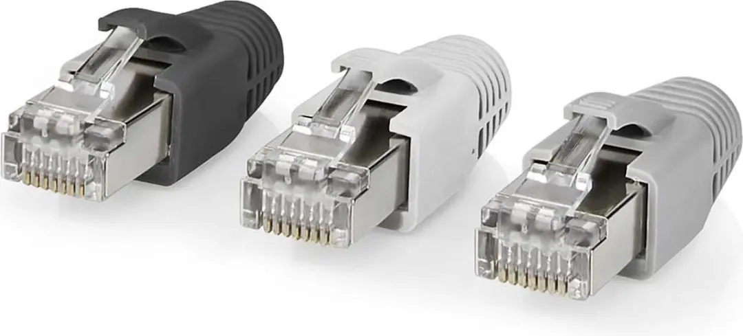 Nedis RJ45 Pass Through FTP CAT6 Connector - Verguld - 10 Stuks