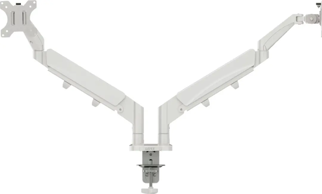 Leitz Ergo Dubbele Monitorarm 65370085 - 2x 17-32" - Grijs