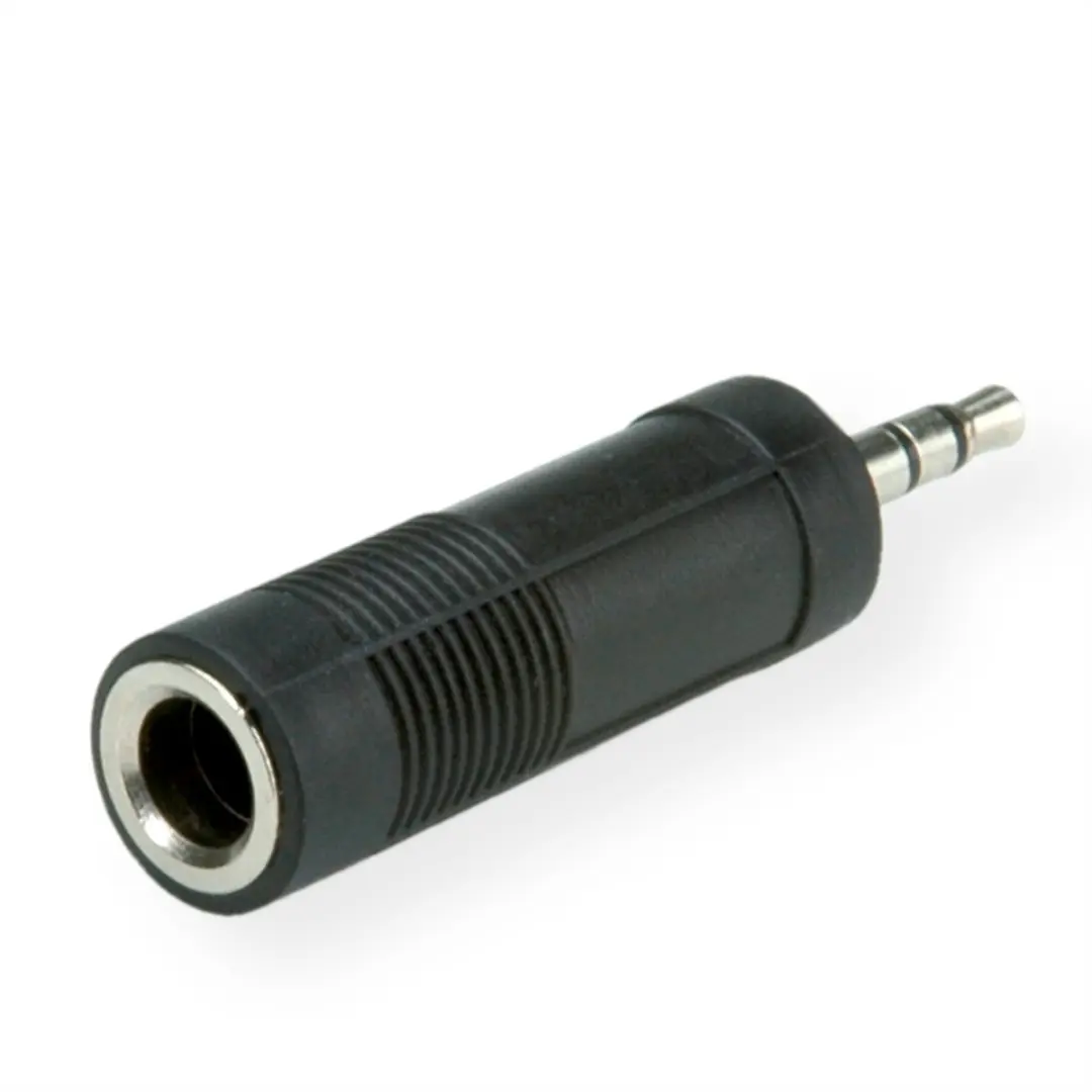Roline Stereo Adapter 3.5mm naar 6.35mm