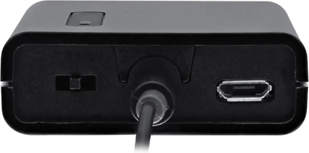 InLine Bass Boosting Hoofdtelefoon Splitter 0,30m - Zwart