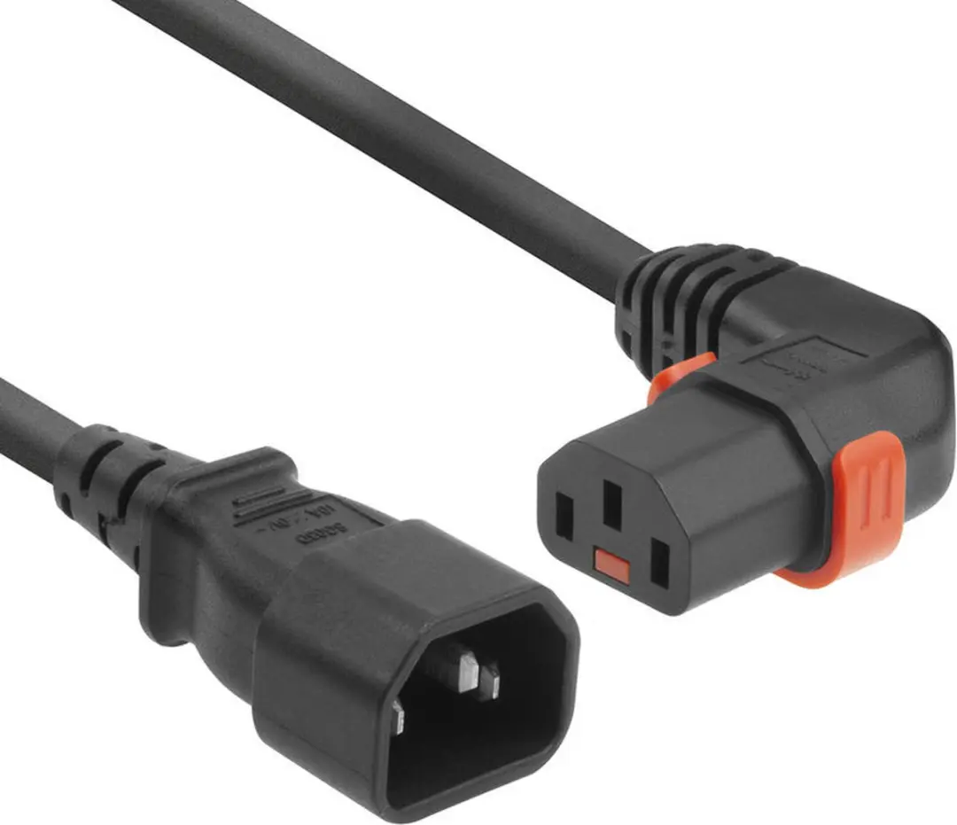 ACT PC2041 AK5273 Netsnoer C14-C13 Lock