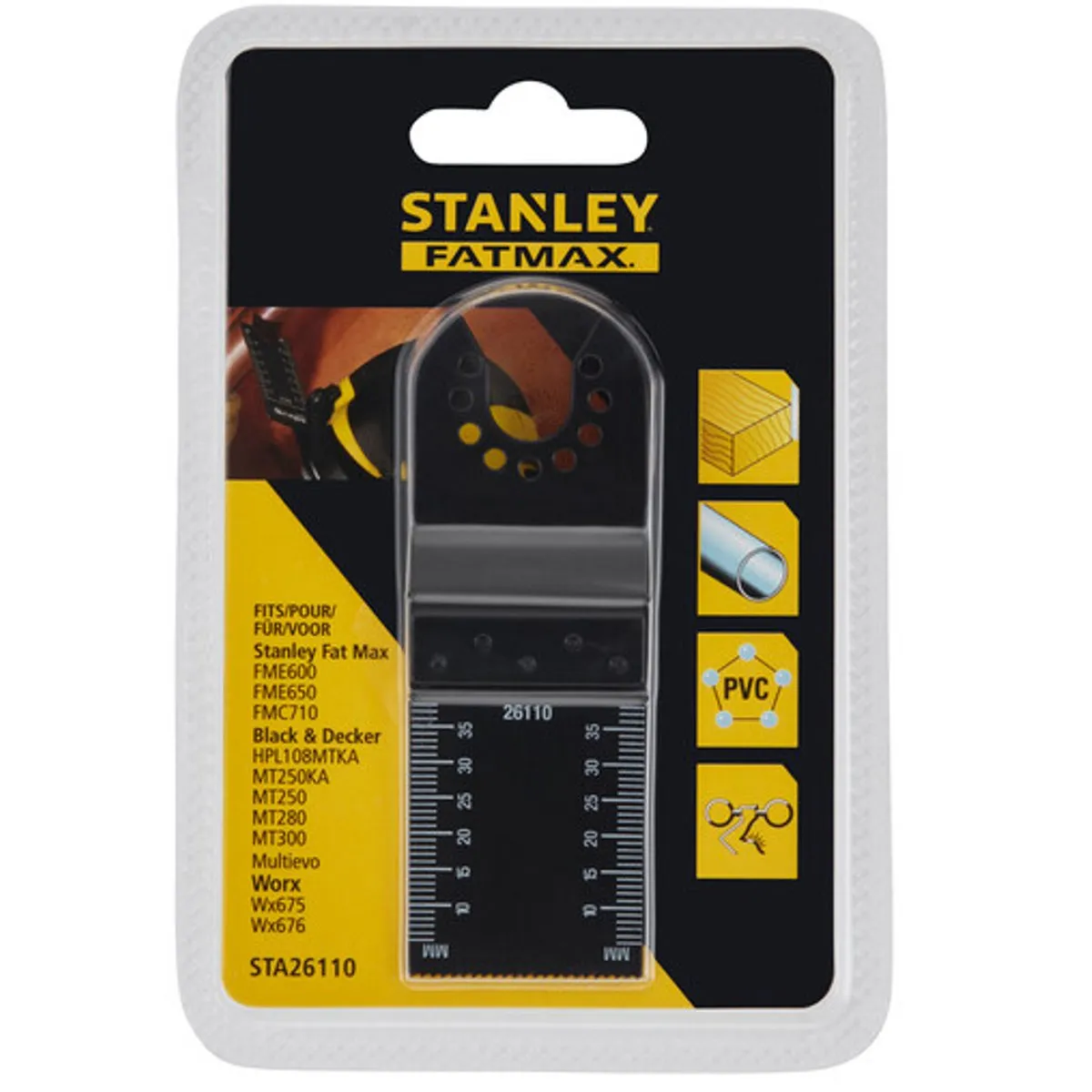 Stanley STA26110-XJ Dompelzaagblad 32x40mm
