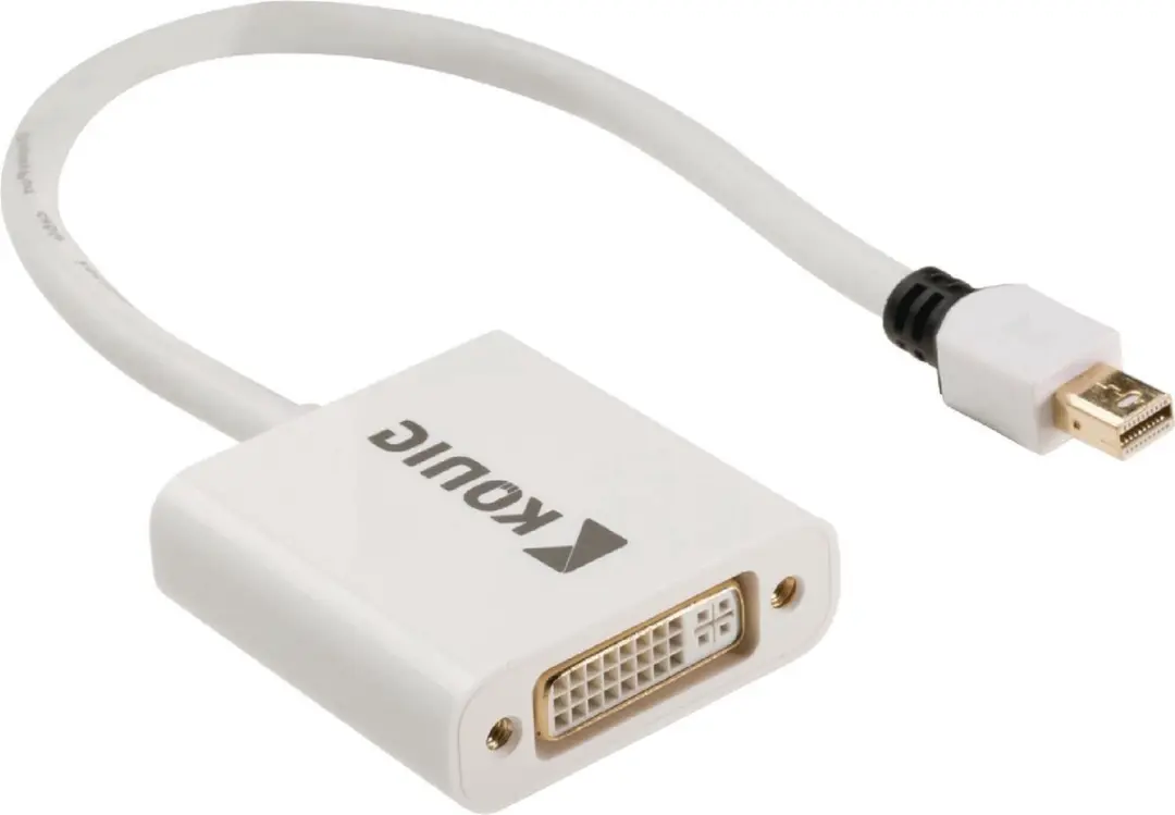Konig Mini DisplayPort naar DVI Adapter 0,20m