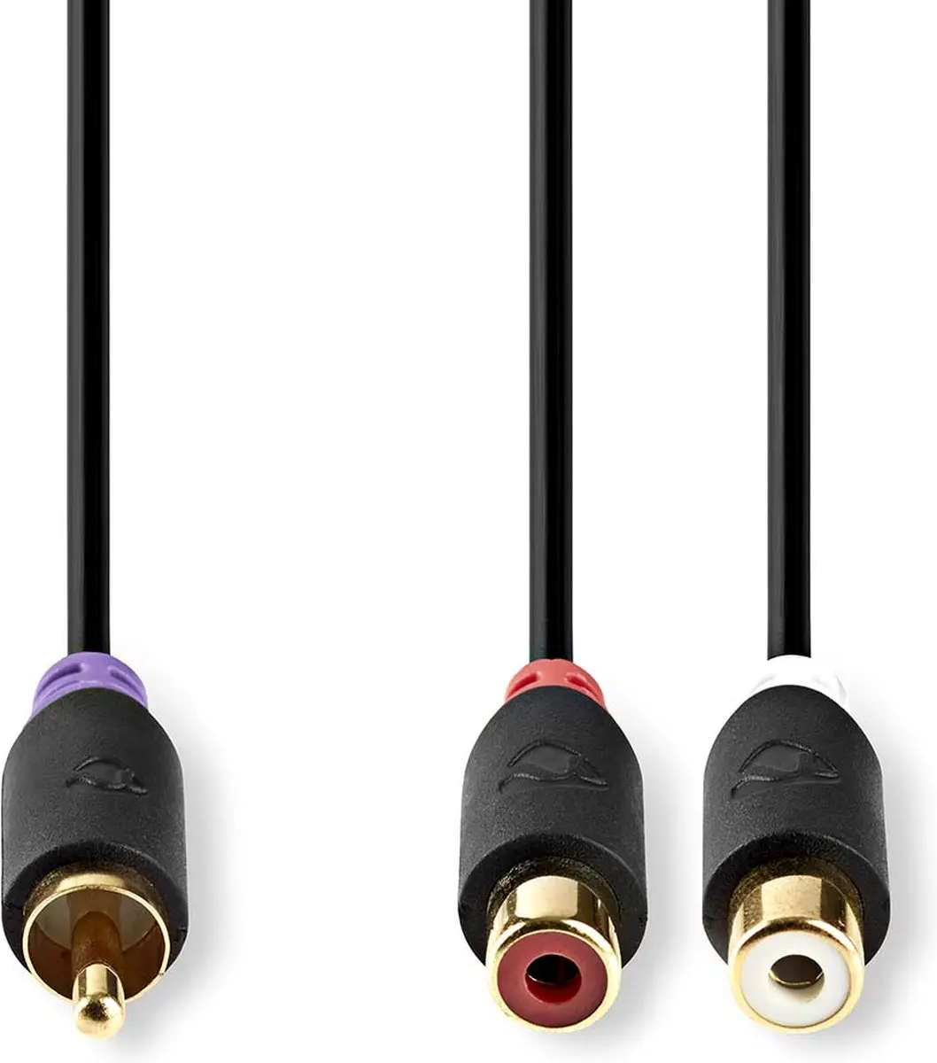 Nedis Subwooferkabel RCA 0,2m