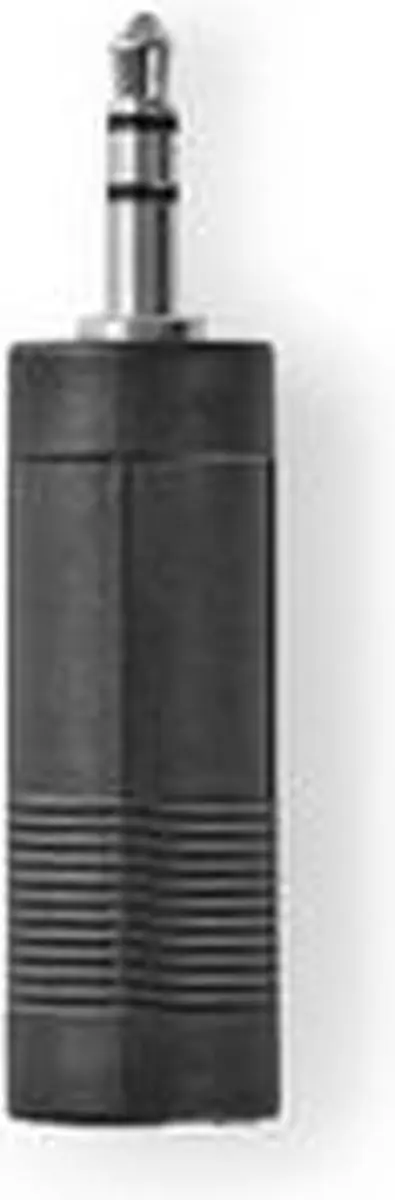 Nedis 3,5mm naar 6,35mm Stereo-Audioadapter - Zwart - afbeelding 6 van 6