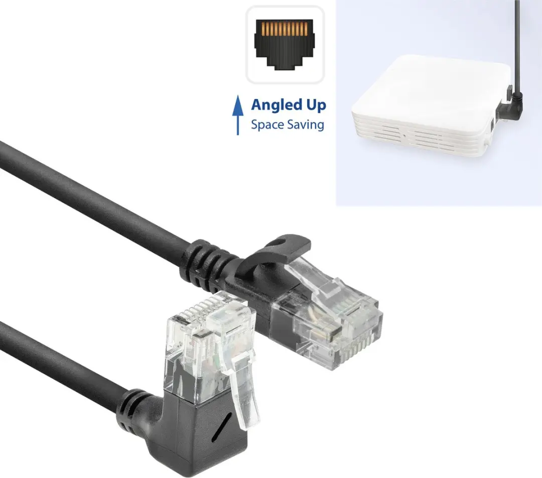 ACT DC4905 U/UTP CAT6A Patchkabel 5m - Zwart