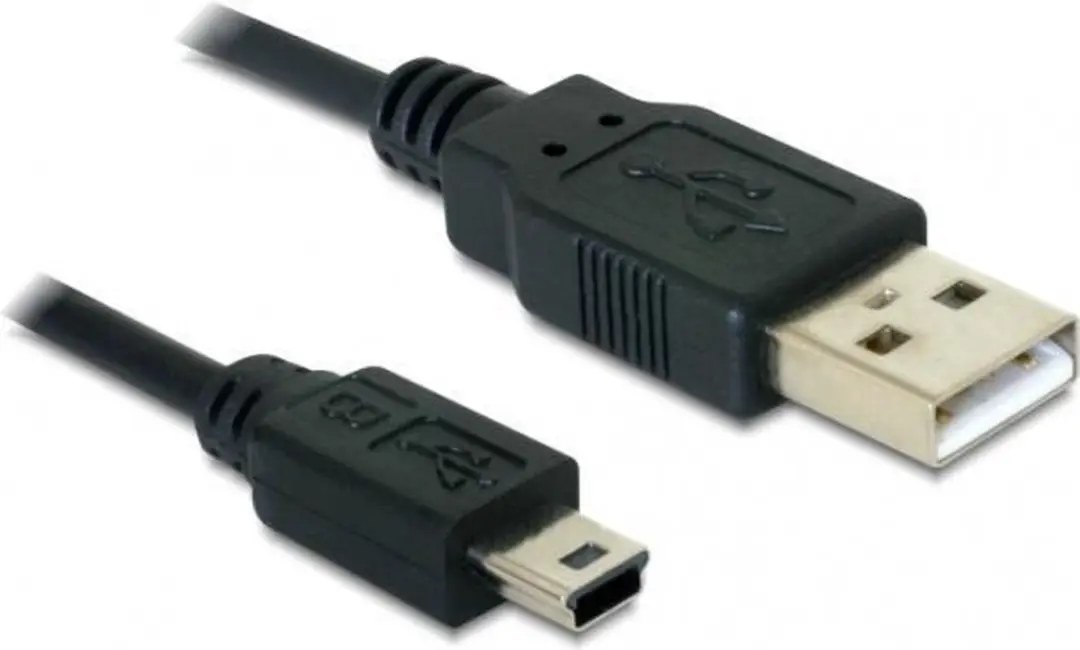 Delock USB 2.0 Kabel A naar Mini-B 5-pin 1m