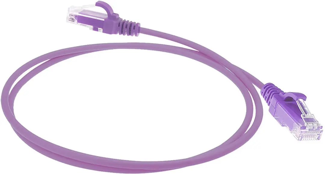 ACT Paarse CAT6 Patchkabel 10m DC9310 - Snagless