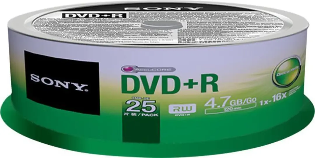 Sony 25DPR47SP DVD+R 4.7GB