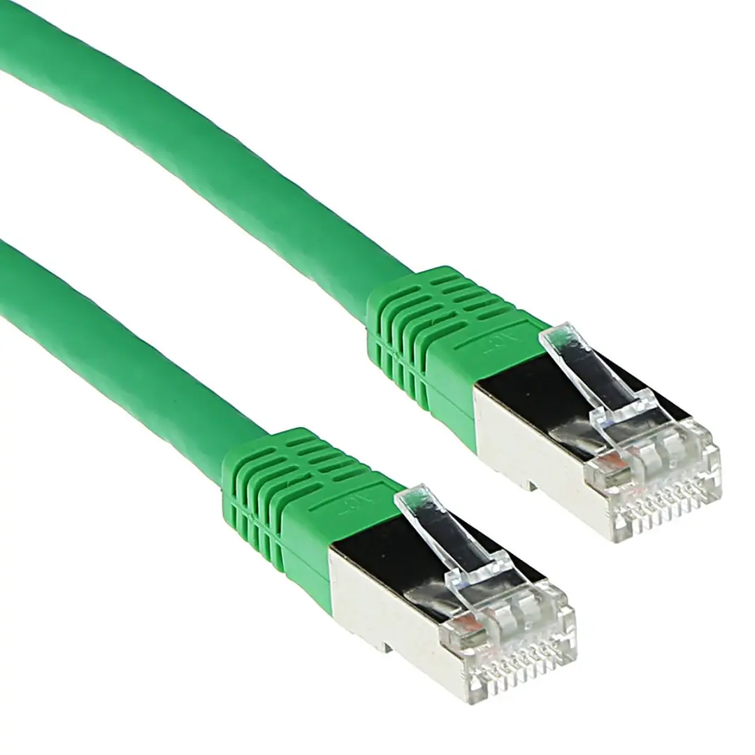 ACT Groene LSZH SFTP CAT6 Patchkabel 5m