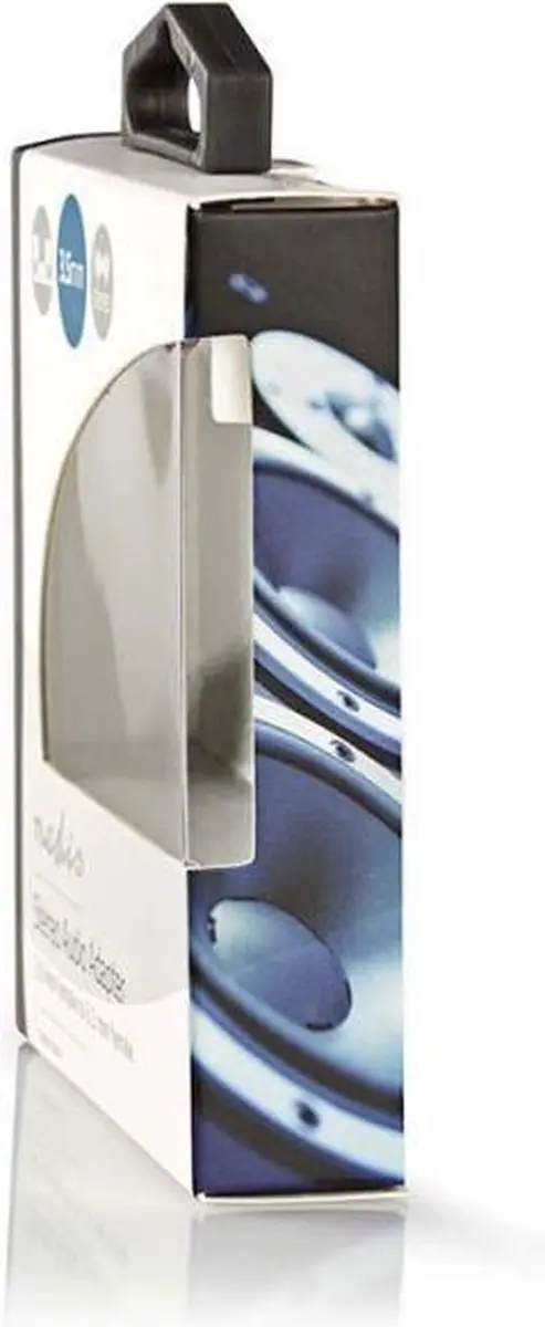 Nedis CABW22945AT Stereo-Audioadapter 3,5mm - 2x Vrouwelijk Verguld - Antraciet - afbeelding 6 van 6