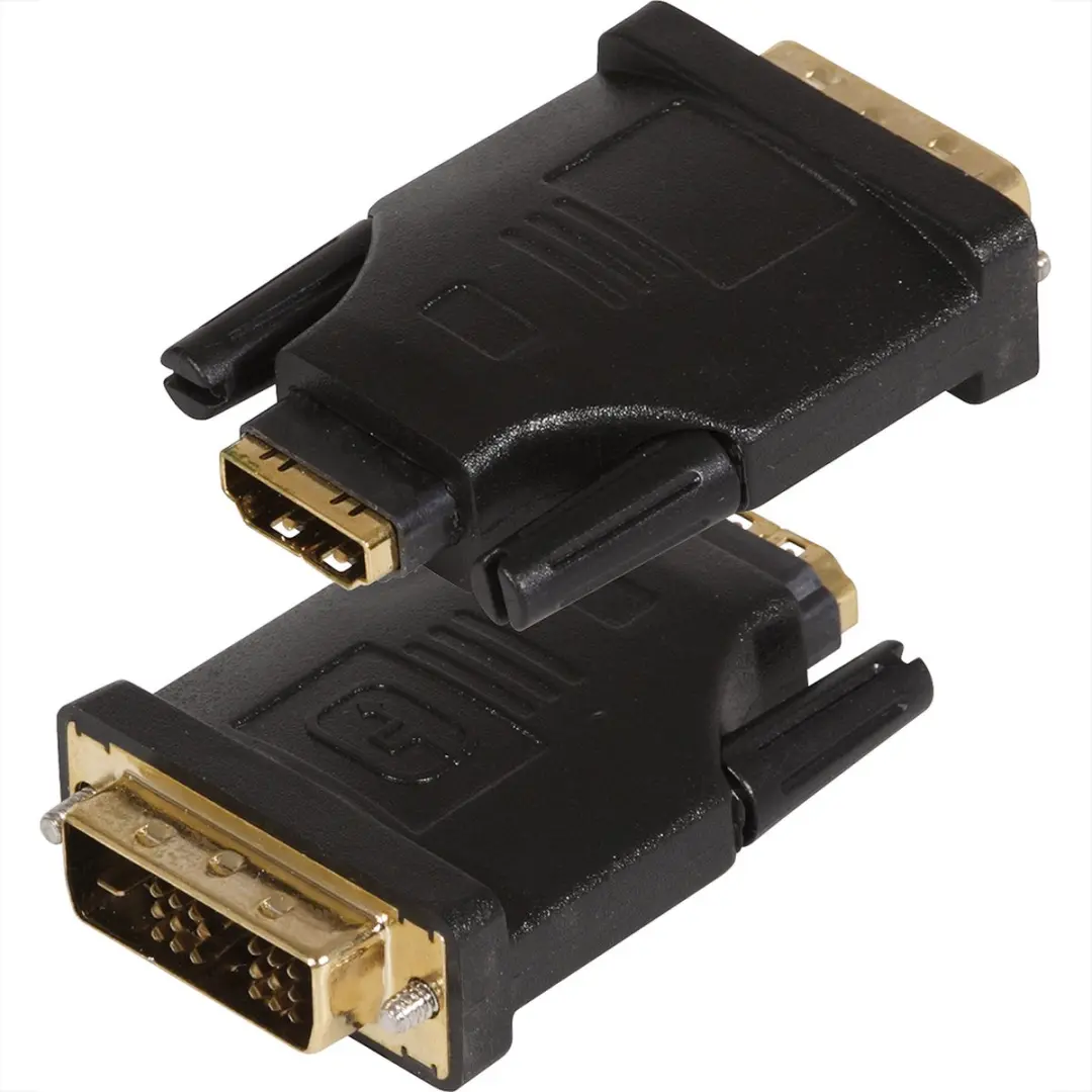 Scanpart DVI naar HDMI Adapter - Zwart