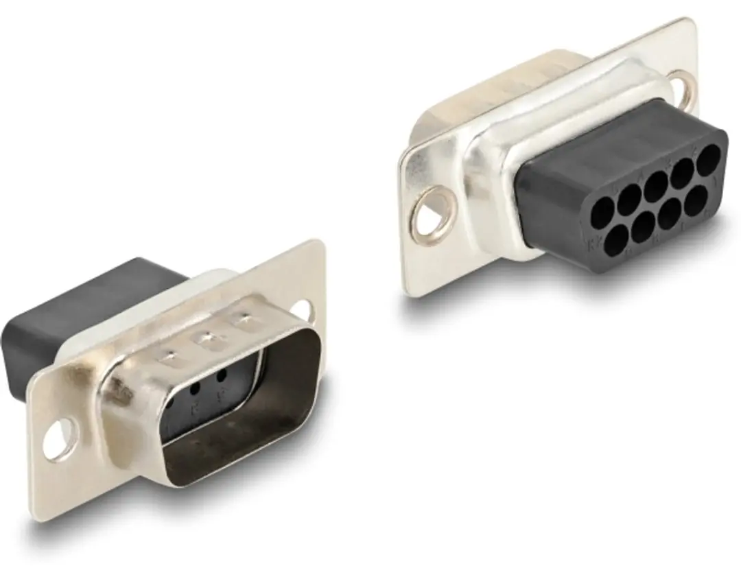 Delock D-Sub 9 naar RJ12 Adapter - Rood