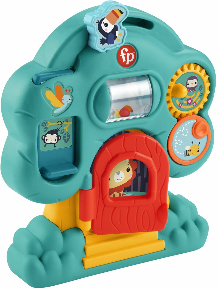 Fisher-Price Animal Friends Discovery Treehouse, 0,5 jaar, Geluid, Kunststof, Meerkleurig