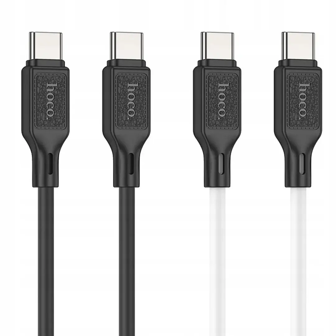 Hoco USB-C naar USB-C Kabel X90 60W PD/QC - 1m - Zwart