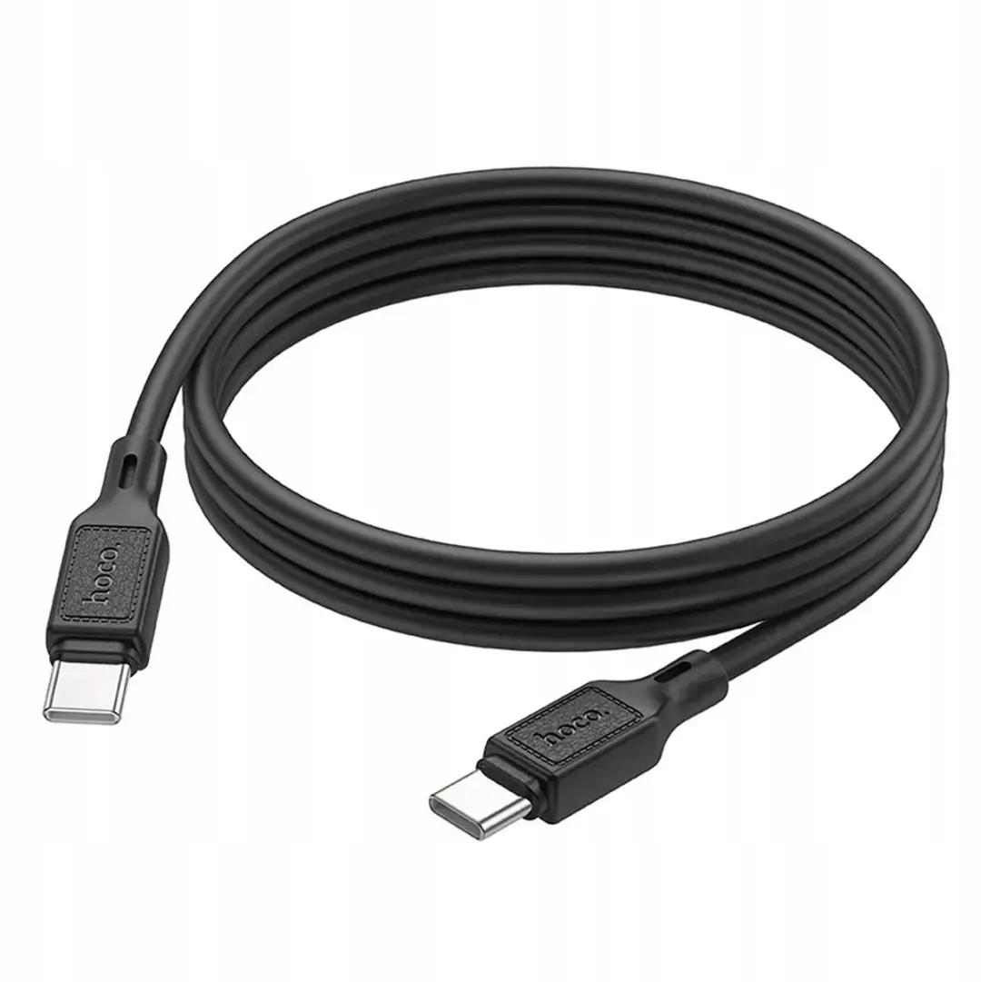 Hoco USB-C naar USB-C Kabel X90 60W PD/QC - 1m - Zwart
