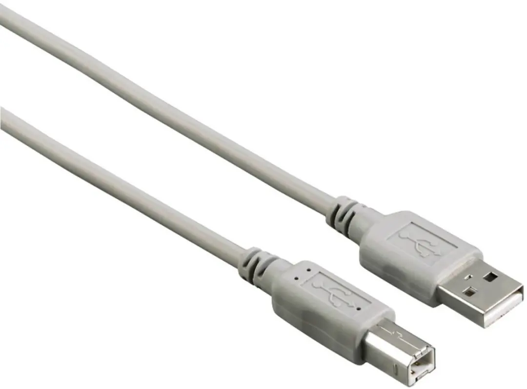 Hama USB-A naar USB-B Kabel 3.0 - 3m - Grijs