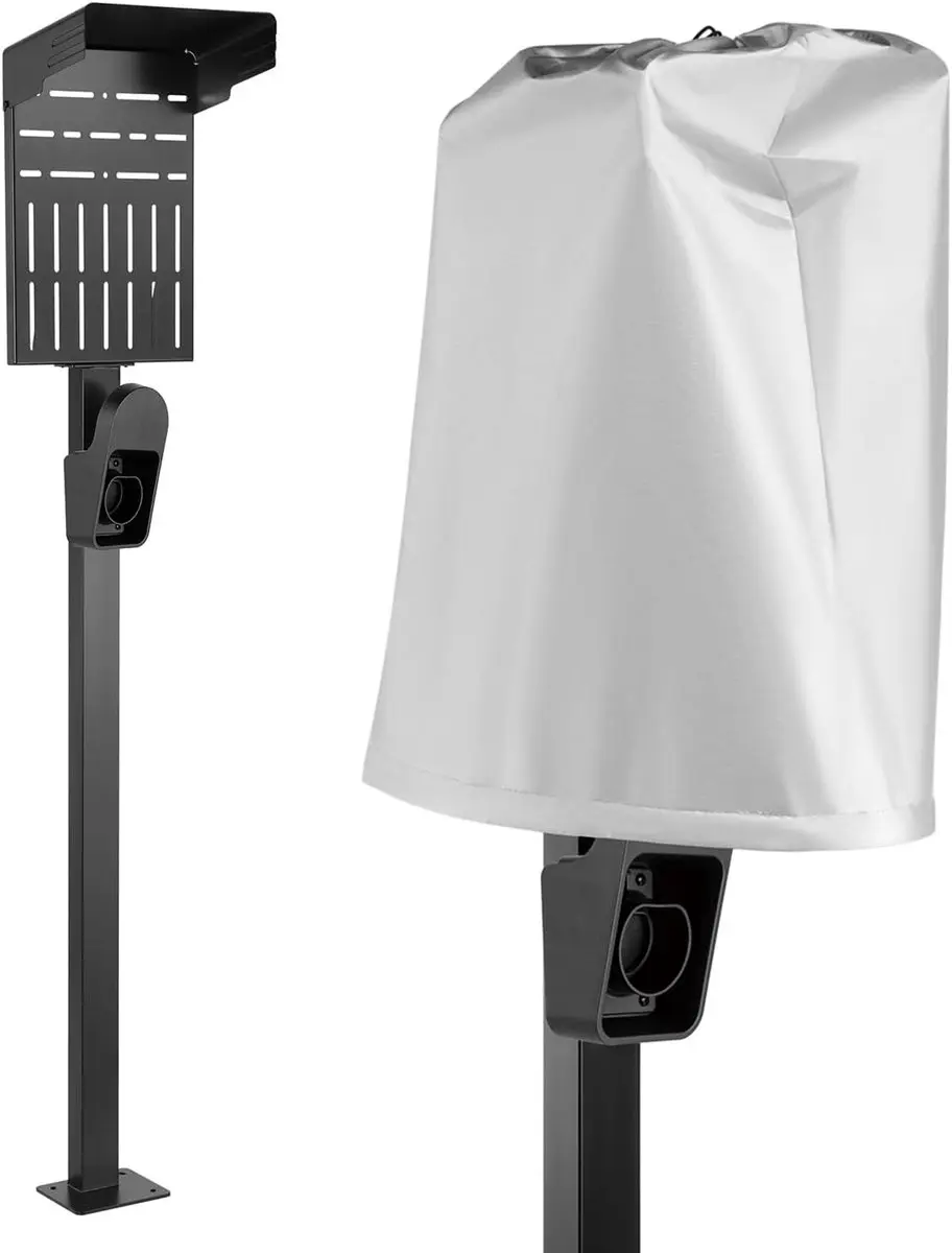 InLine Universele Wallbox Montagepaal Type 2 - Zwart