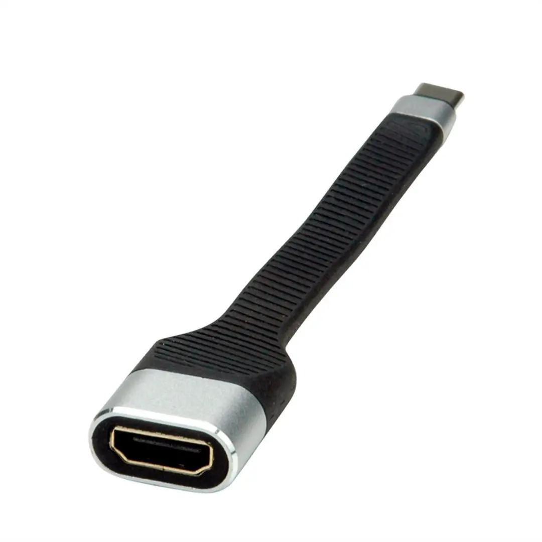Roline Display Adapter USB-C naar HDMI M/F 0,13m