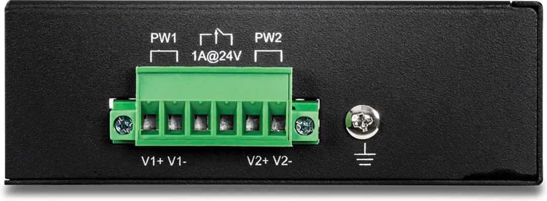 Trendnet TI-PE80 Industriële PoE+ Switch 8-poorts - Zwart