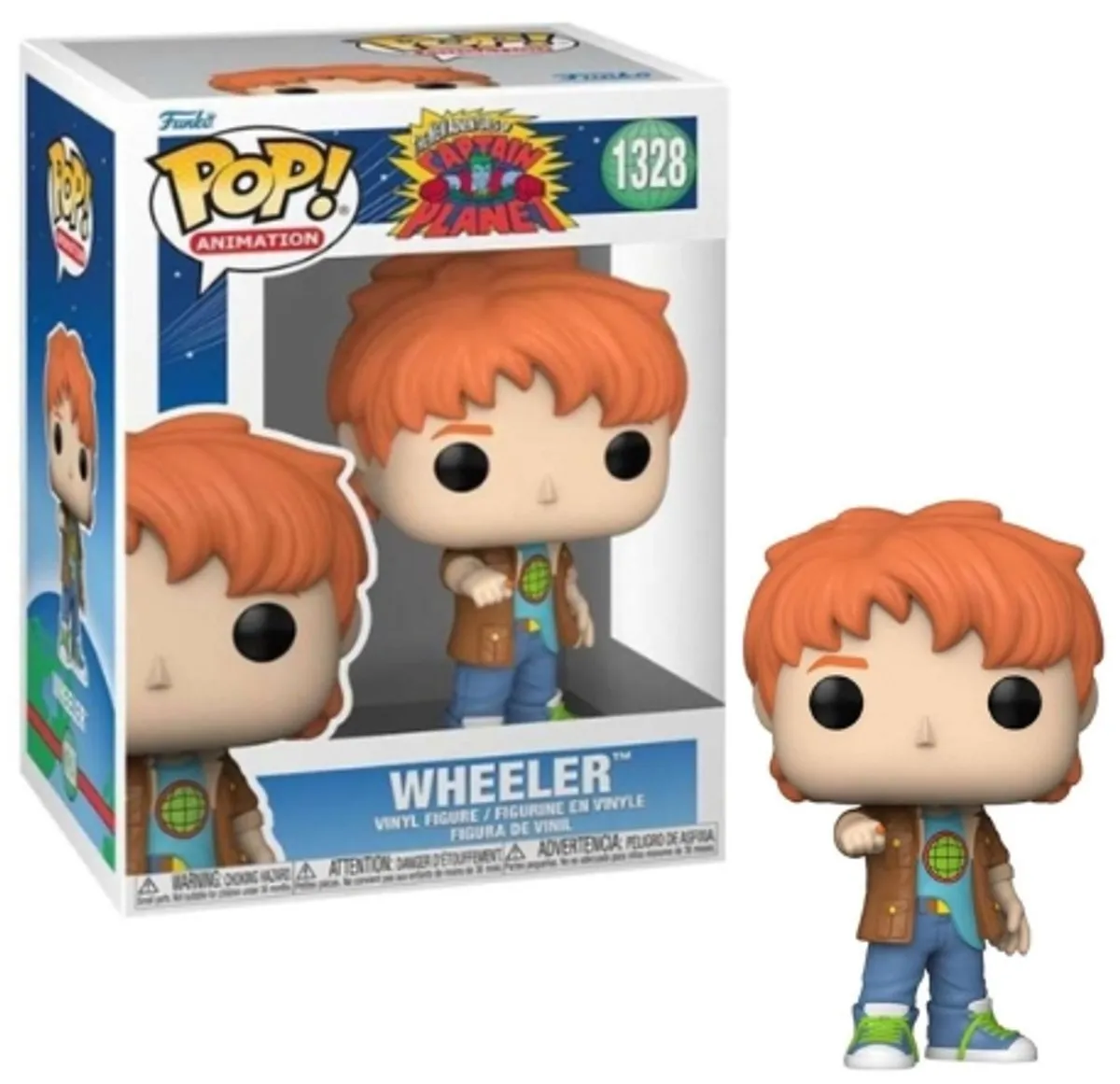 Funko POP! Captain Planet Wheeler Verzamelfiguur - Multicolor